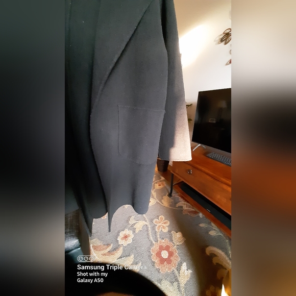 LZ.SHOP Open Wool Coat - Picture 3 of 7